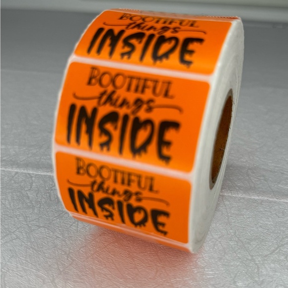 Boo-tiful Things Inside Sticker Halloween Sticker, Ghost Sticker, Packaging - Picture 4 of 11